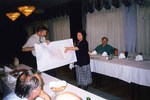  Planning process, during a meeting of the Rotary Club